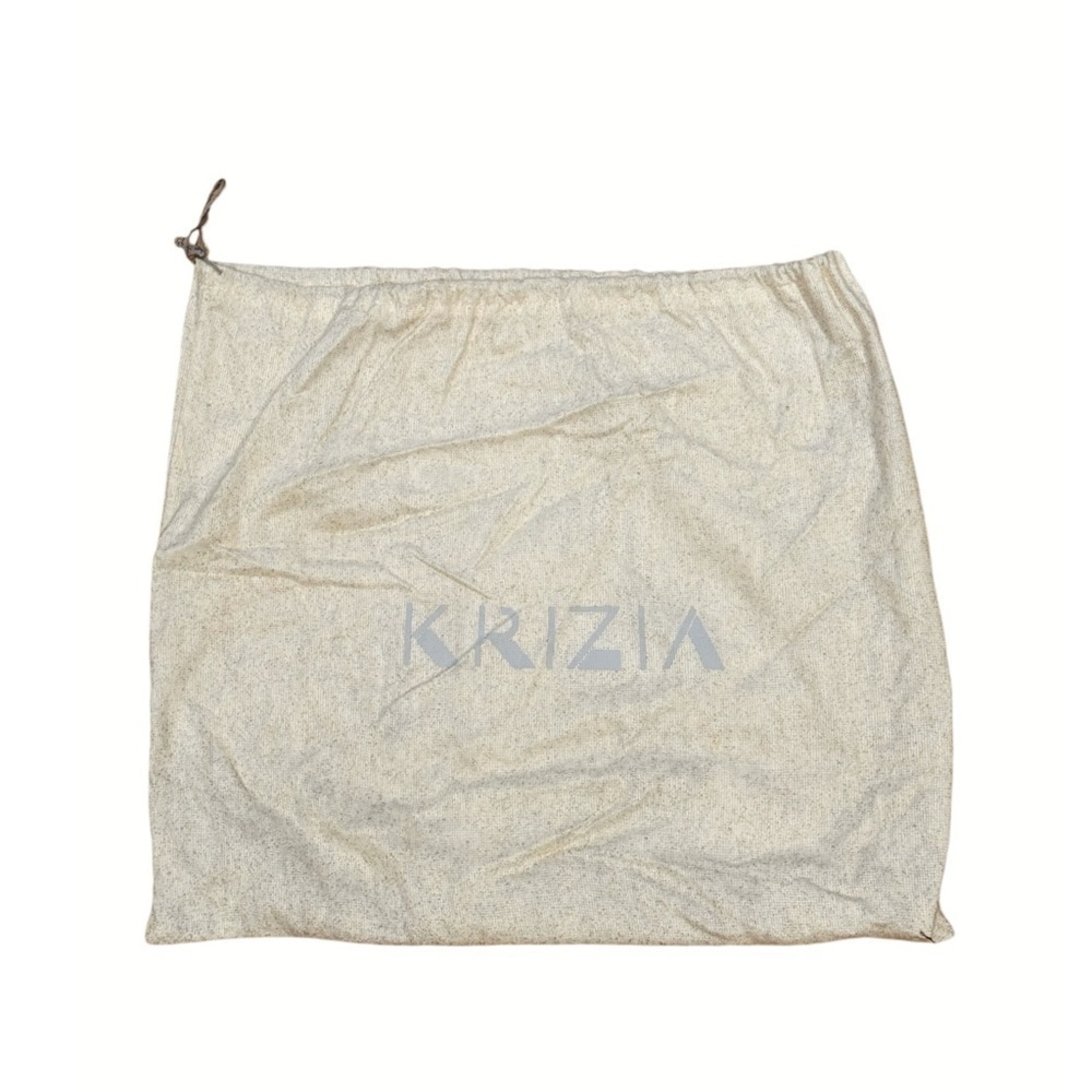 Krizia | Vintage Leather Crocodile Print Shoulder Bag Brown - Picture 11 of 11